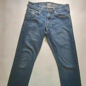 Men's Levi's Signature Gold Jeans 29x30 Straight Leg Dark Blue Denim